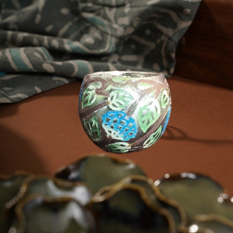 Gulbahar Hasli Ring – 925 Sterling Silver Jewellery