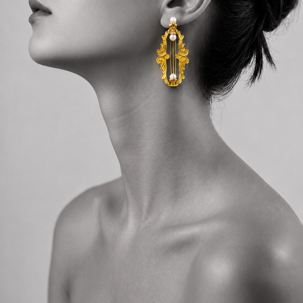 Ekta Earrings – 925 Sterling Silver Jewellery