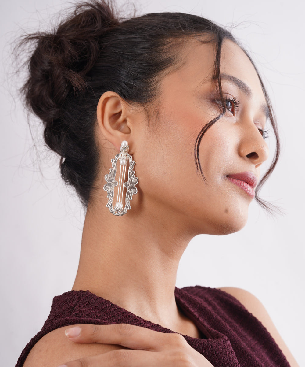 Ekta Earrings – 925 Sterling Silver Jewellery