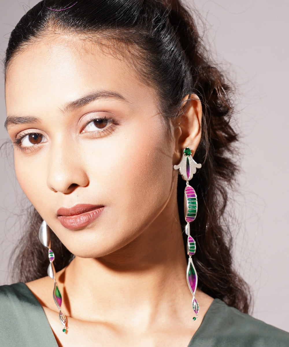 Lehar Earrings – 925 Sterling Silver Jewellery