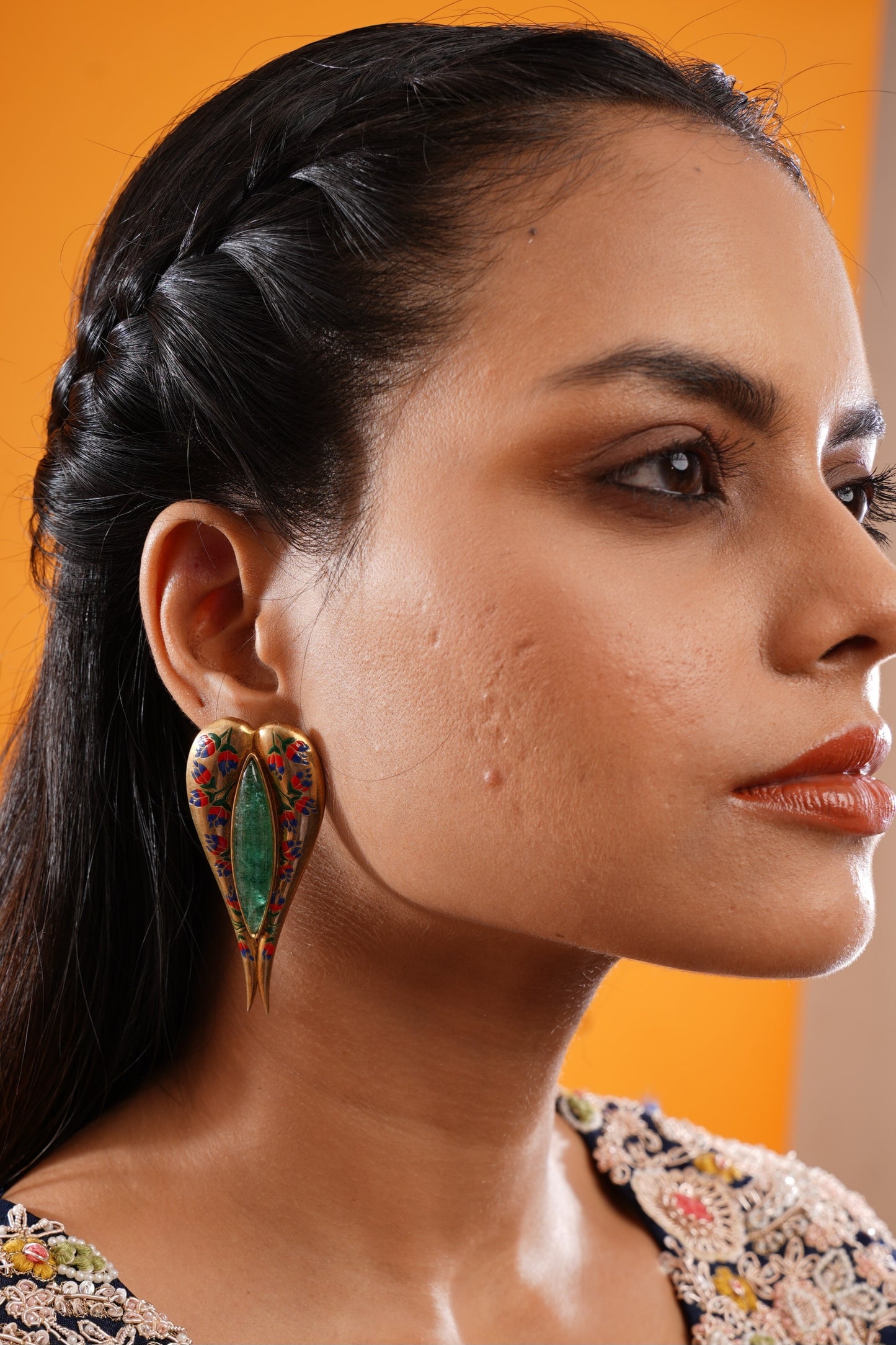DOUBLE AMBI EARRINGS