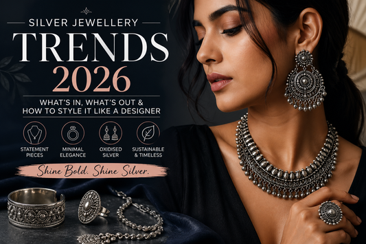 Silver Jewellery Trends 2026: What’s In, What’s Out & How to Style It Like a Designer