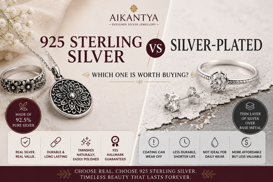 925 Sterling Silver vs Silver-Plated Jewellery
