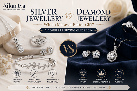 Silver Jewellery vs Diamond Jewellery