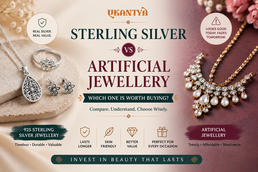 Sterling Silver or Artificial Jewellery