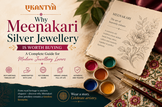 Why Buy Meenakari Silver Jewellery