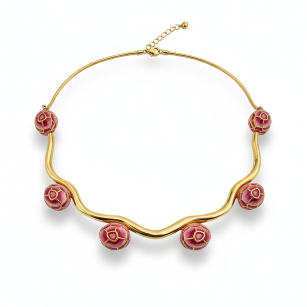 Gulbahar Hasli Necklace – 925 Sterling Silver Jewellery