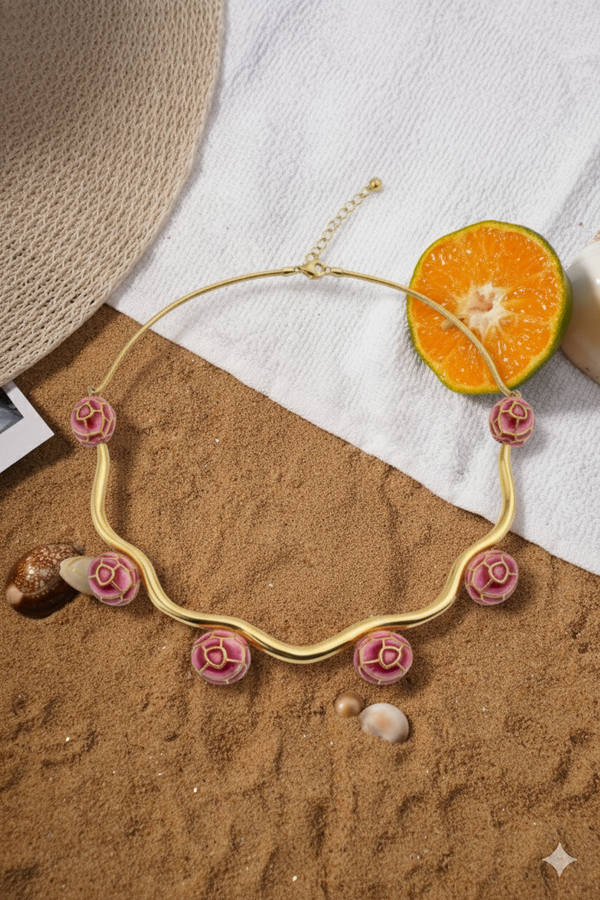 Gulbahar Hasli Necklace – 925 Sterling Silver Jewellery