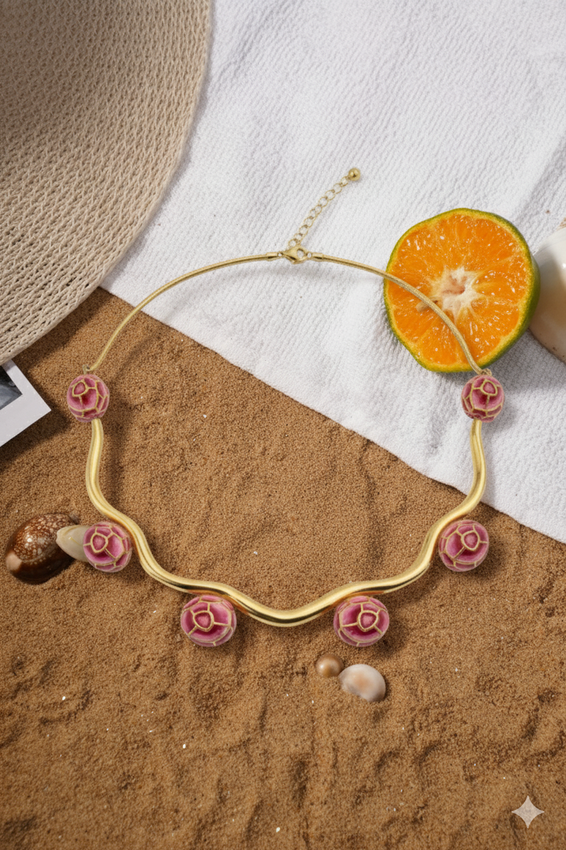 Gulbahar Hasli Necklace – 925 Sterling Silver Jewellery