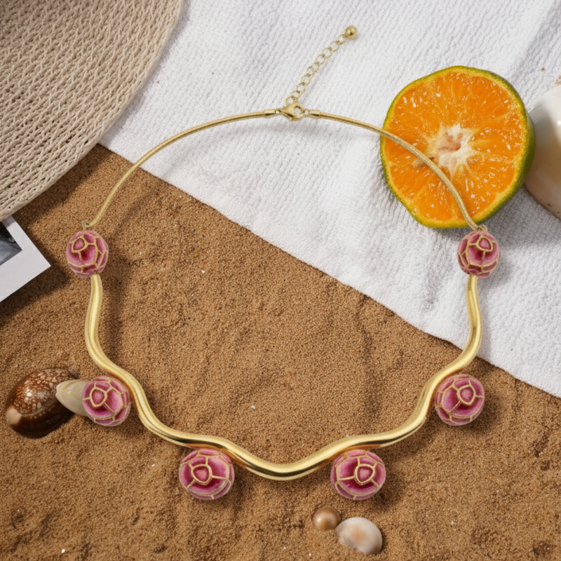 Gulbahar Hasli Necklace – 925 Sterling Silver Jewellery