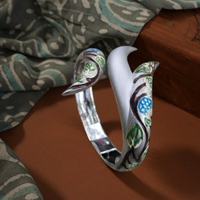 Gulbahar Hasli Cuff– 925 Sterling Silver Jewellery