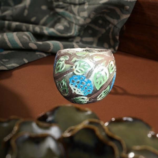 Gulbahar Hasli Ring – 925 Sterling Silver Jewellery