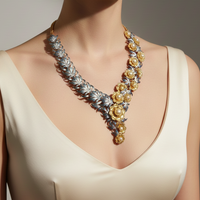 Gulbahar Neckpiece – 925 Sterling Silver Jewellery