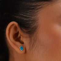 Kalamkari Earrings – 925 Sterling Silver Jewellery