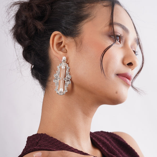 Ekta Earrings – 925 Sterling Silver Jewellery