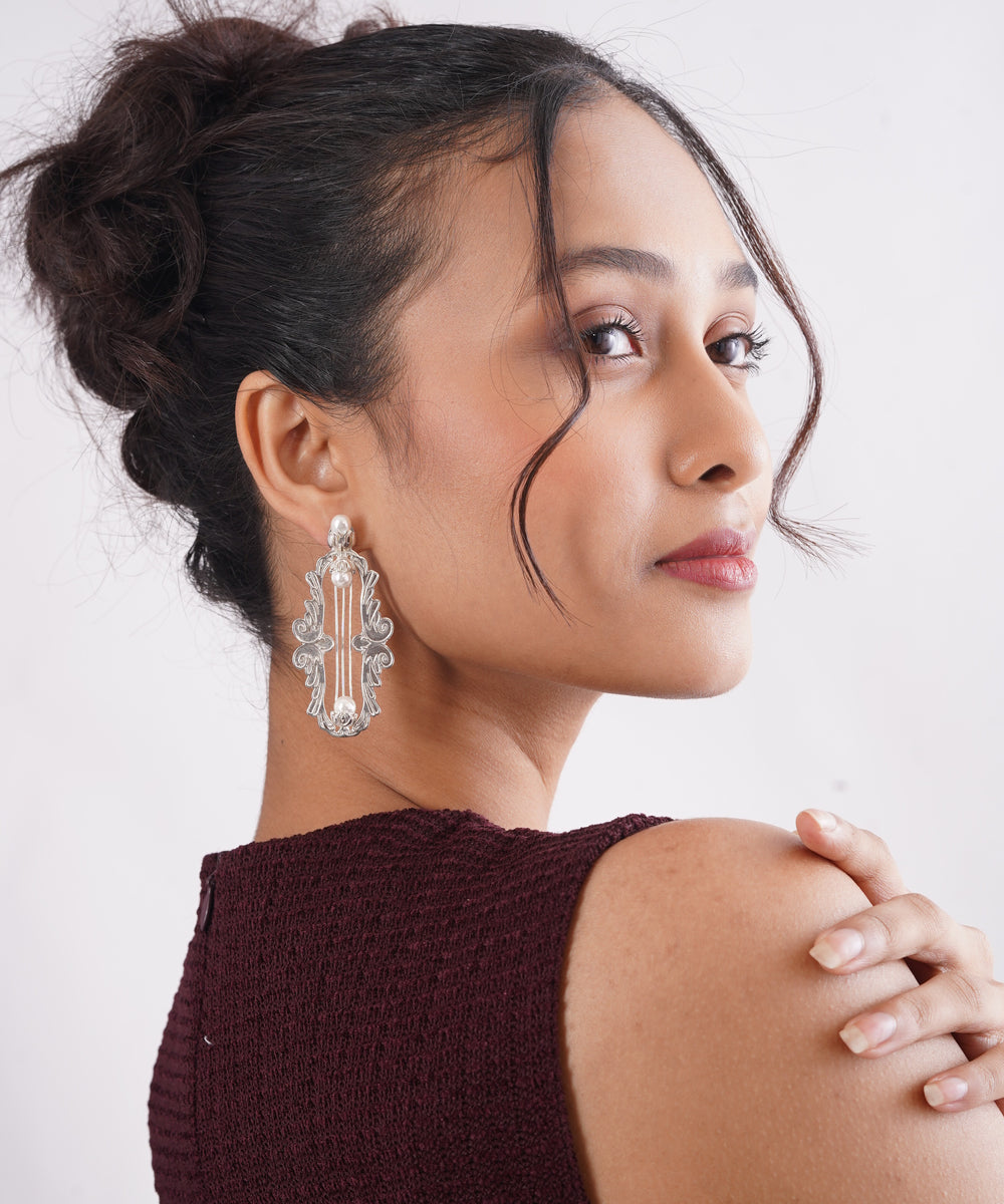 Ekta Earrings – 925 Sterling Silver Jewellery