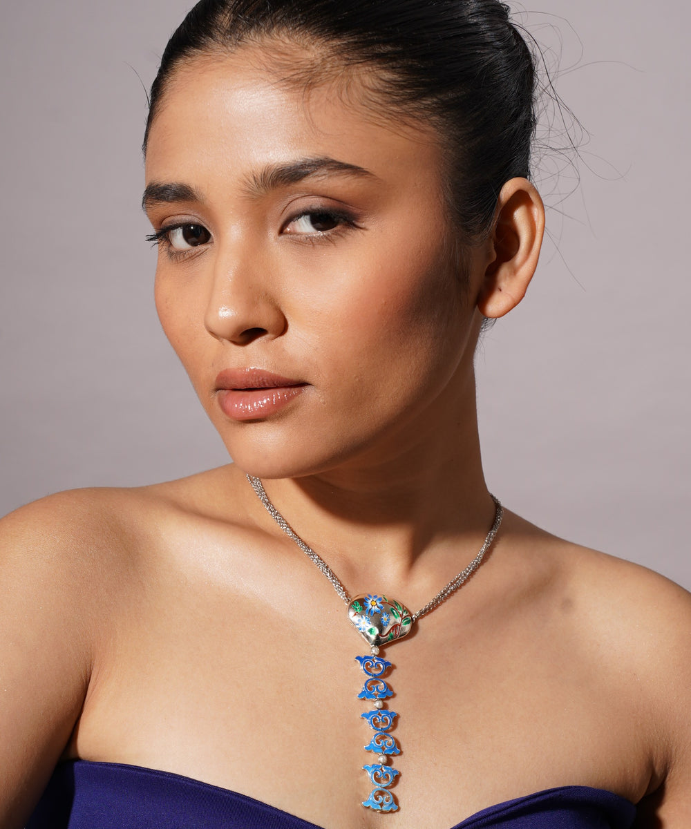 Gulbahar Pendant – 925 Sterling Silver Jewellery