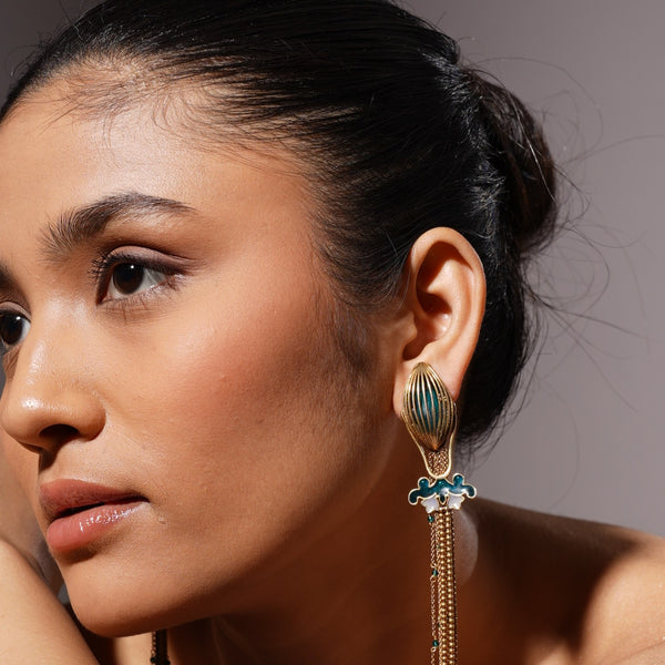 Patang Tassle Earrings – 925 Sterling Silver Jewellery