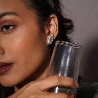 Kalamkari Tassle Earrings – 925 Sterling Silver Jewellery