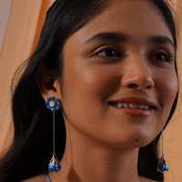 Gulbahar Earrings – 925 Sterling Silver Jewellery