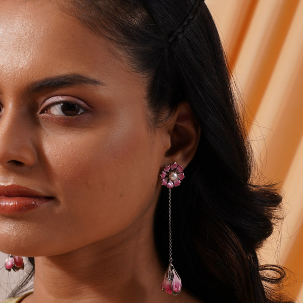 Gulbahar Earrings – 925 Sterling Silver Jewellery
