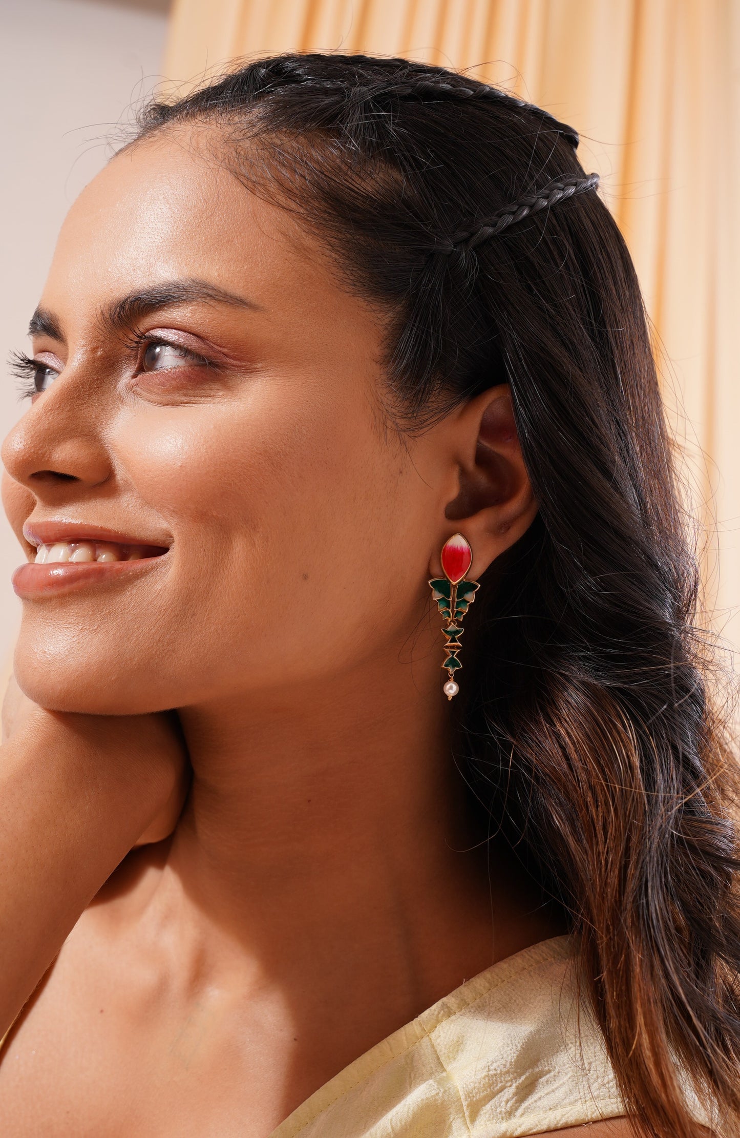 PATANG PEARL DROP EARRINGS