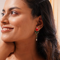 Patang Pearl Drop Earrings – 925 Sterling Silver Jewellery