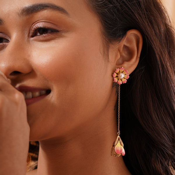 Gulbahar Earrings – 925 Sterling Silver Jewellery