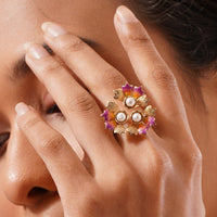 Gulbahar Ring – 925 Sterling Silver Jewellery
