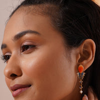 Patang Pearl Drop Earrings – 925 Sterling Silver Jewellery