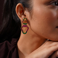 Patang Jaal Earrings – 925 Sterling Silver Jewellery