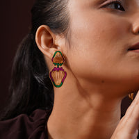 Patang Jaal Earrings – 925 Sterling Silver Jewellery