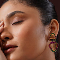 Patang Jaal Earrings – 925 Sterling Silver Jewellery