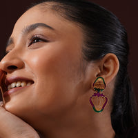 Patang Jaal Earrings – 925 Sterling Silver Jewellery