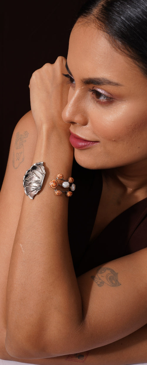 Kalamkari Bracelet – 925 Sterling Silver Jewellery