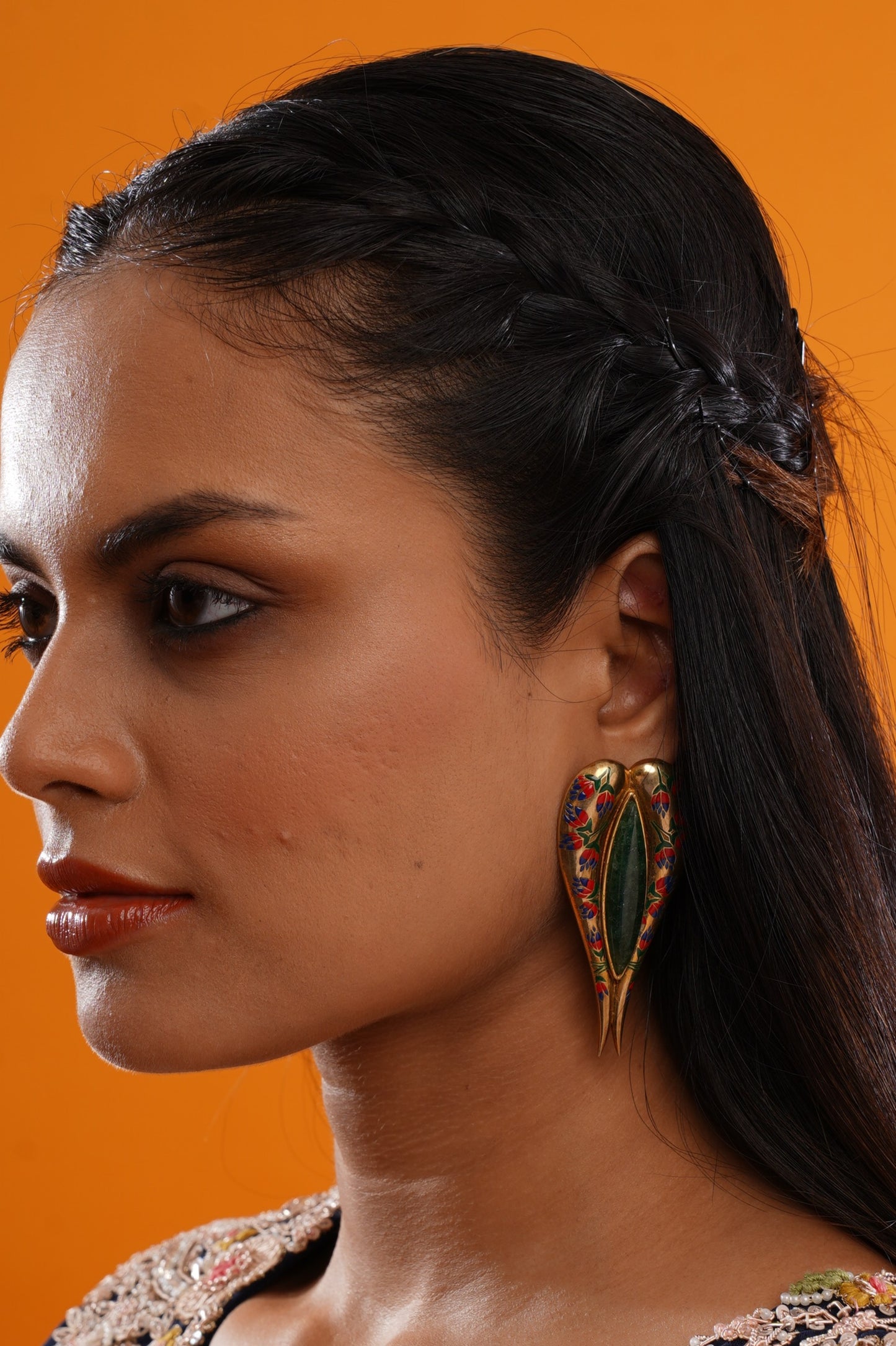 DOUBLE AMBI EARRINGS
