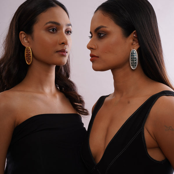 Sutra Earrings – 925 Sterling Silver Jewellery