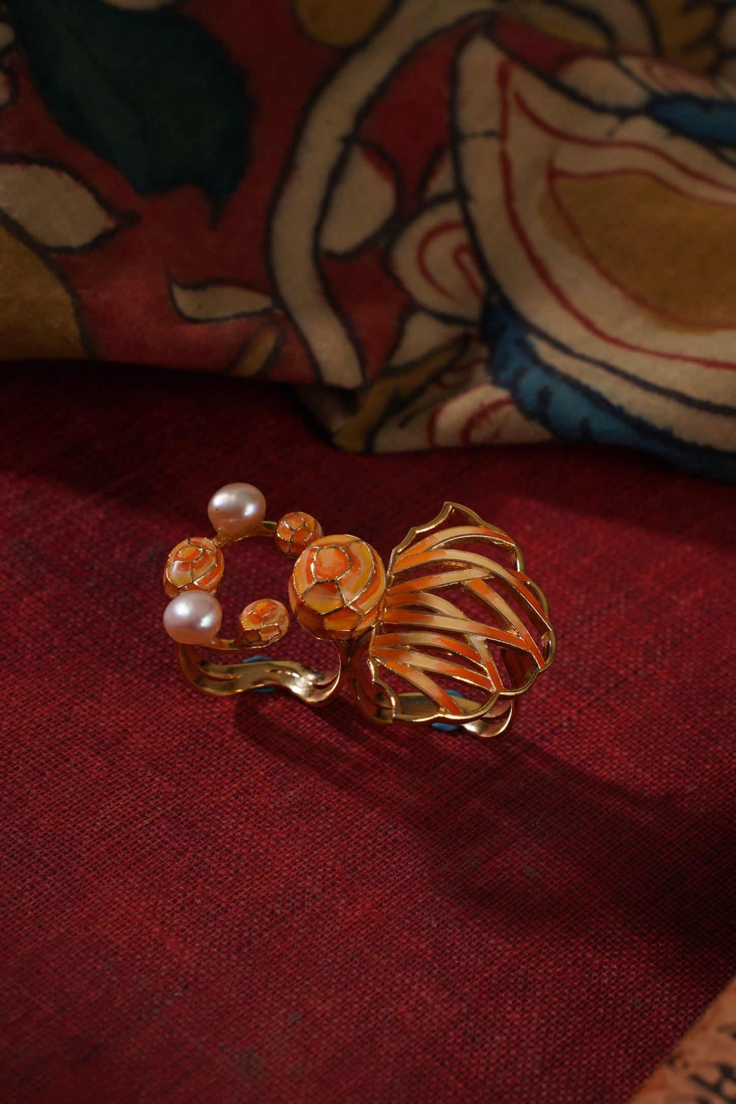 KALAMKARI JAAL RING