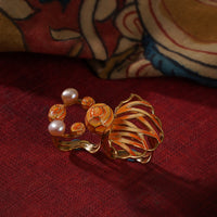 Kalamkari Jaal Ring – 925 Sterling Silver Jewellery