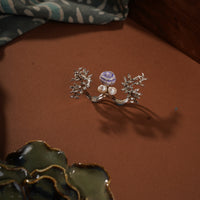 Kalamkari Ring – 925 Sterling Silver Jewellery