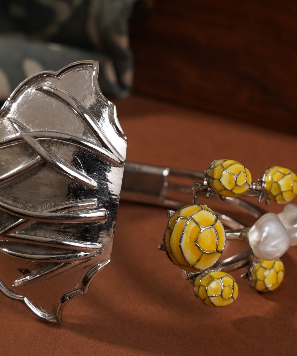 Kalamkari Bracelet – 925 Sterling Silver Jewellery