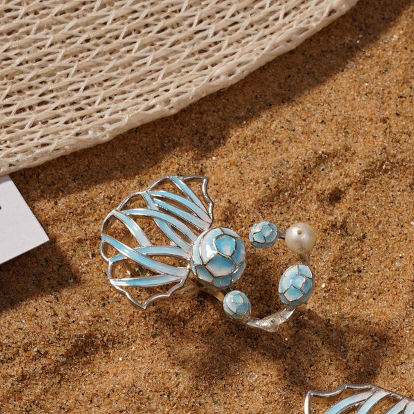 Kalamkari Jaal Ring – 925 Sterling Silver Jewellery